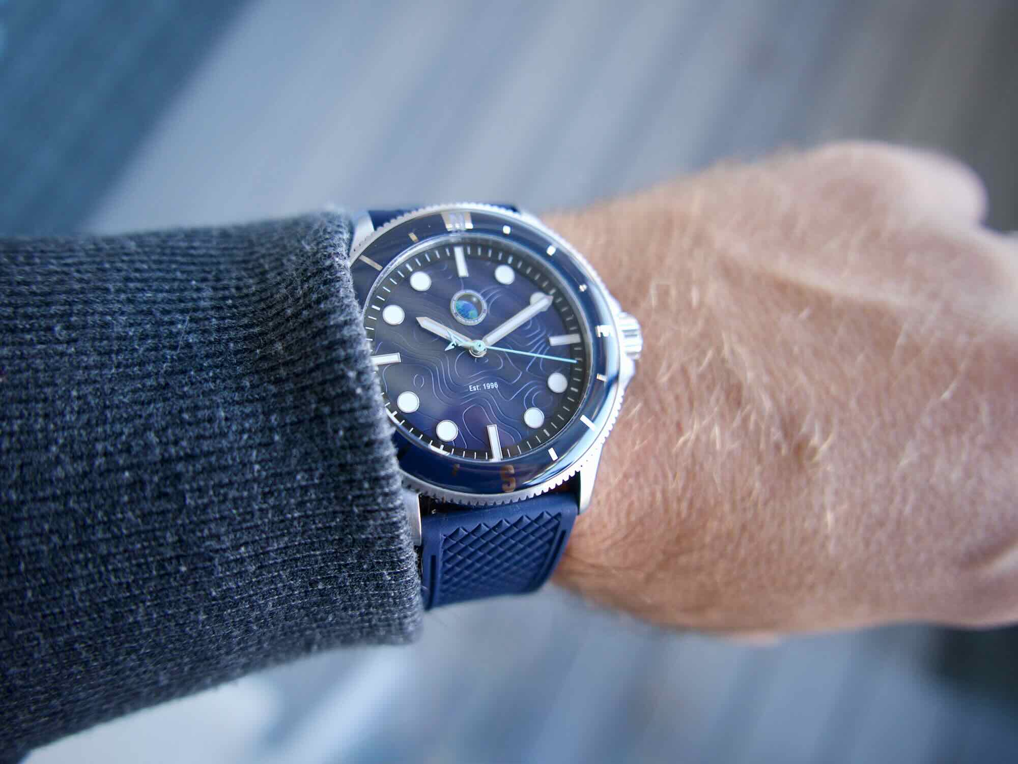 AXIA Time NGA Argos Review: A Geospatial Twist on the Modern Dive Watch