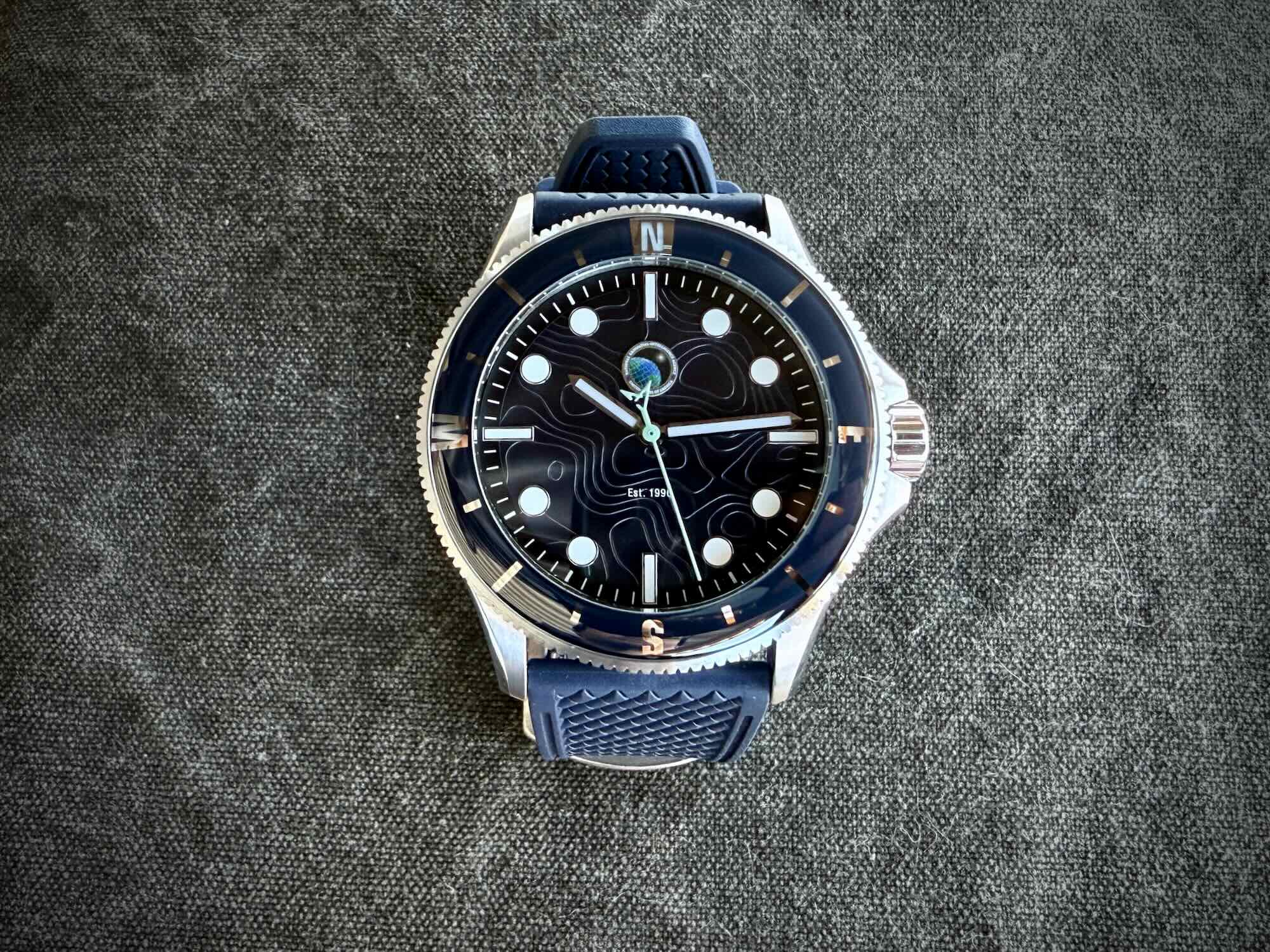 AXIA Time NGA Argos Review: A Geospatial Twist on the Modern Dive Watch