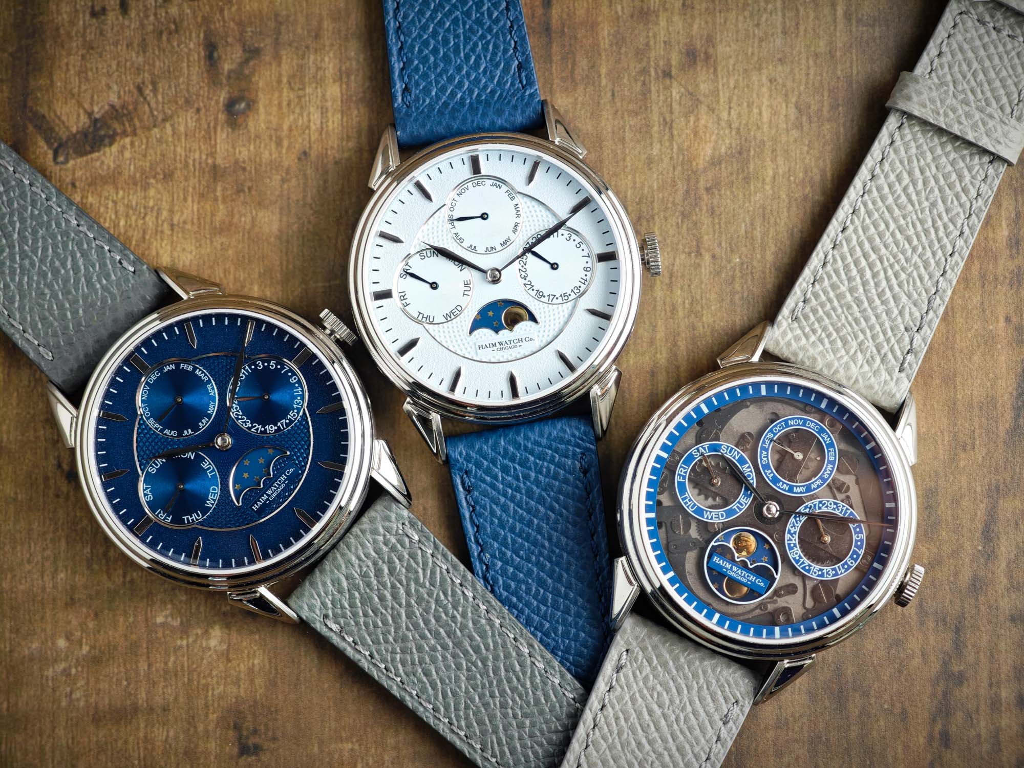 Haim Annum: Annual Calendar & Moonphase for the Microbrand Era