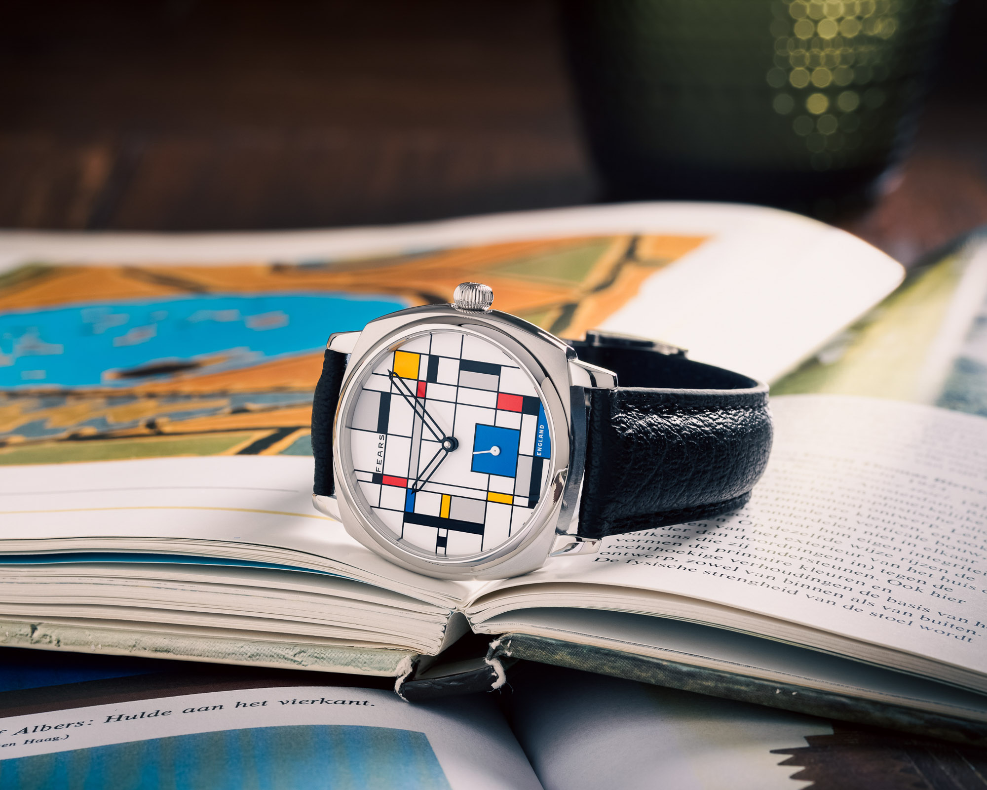 Ace Jewelers x Fears Brunswick 38 De Stijl: De Stijl Art and Independent Watchmaking Combined