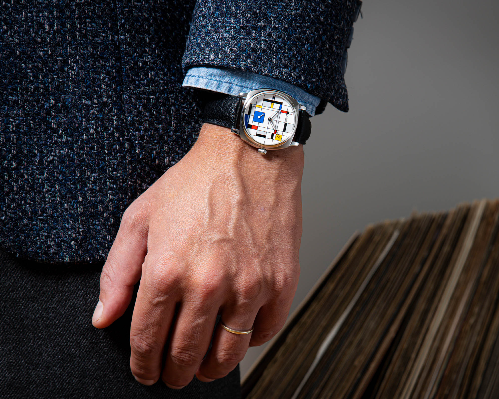 Ace Jewelers x Fears Brunswick 38 De Stijl: De Stijl Art and Independent Watchmaking Combined