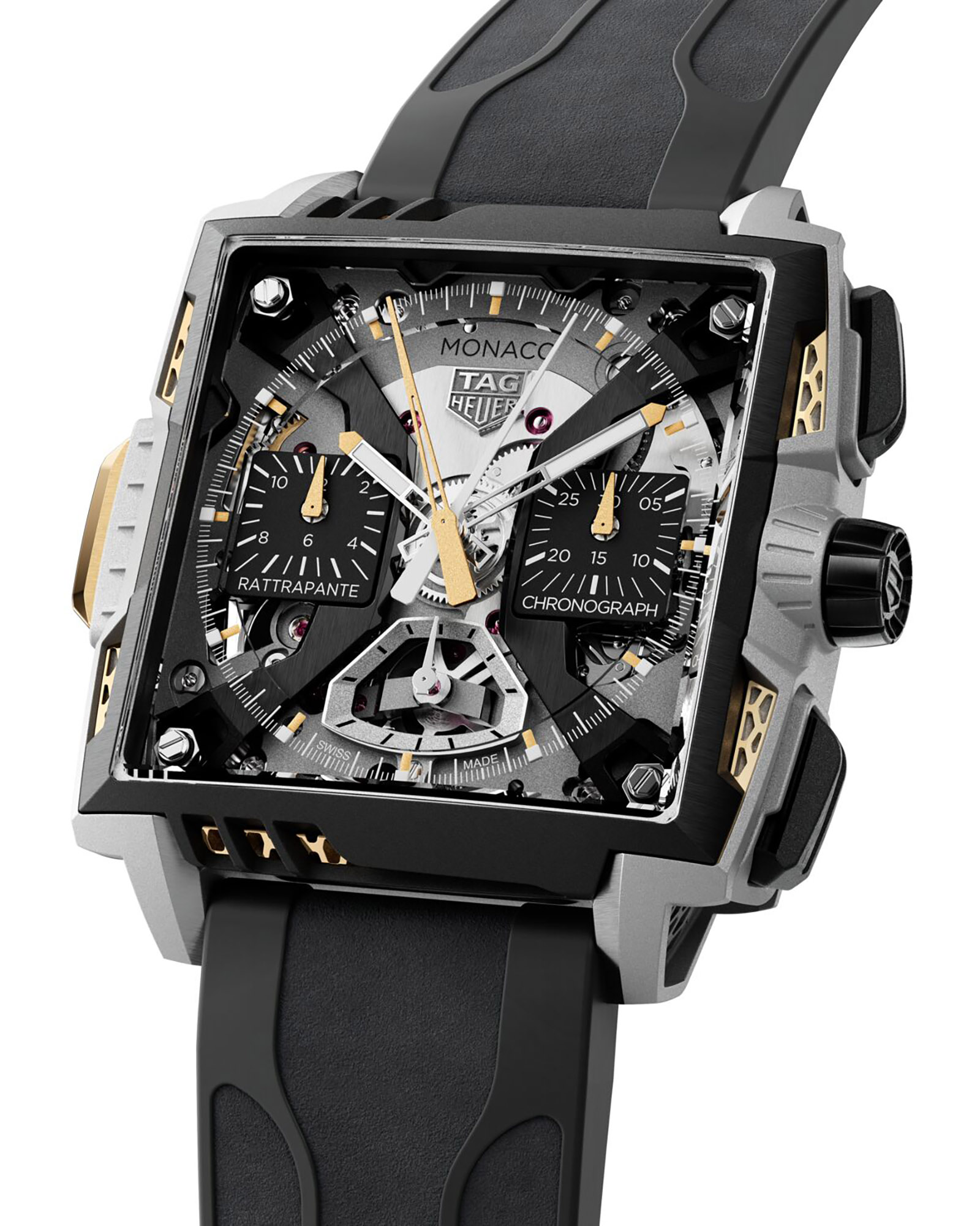 TAG Heuer Monaco Split Seconds Chronograph Air 1: 3D-Printed Futurism Meets an Iconic Chronograph