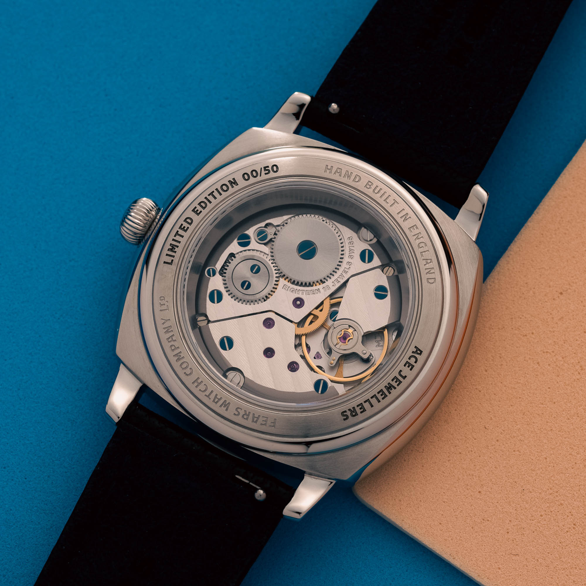Ace Jewelers x Fears Brunswick 38 De Stijl: De Stijl Art and Independent Watchmaking Combined