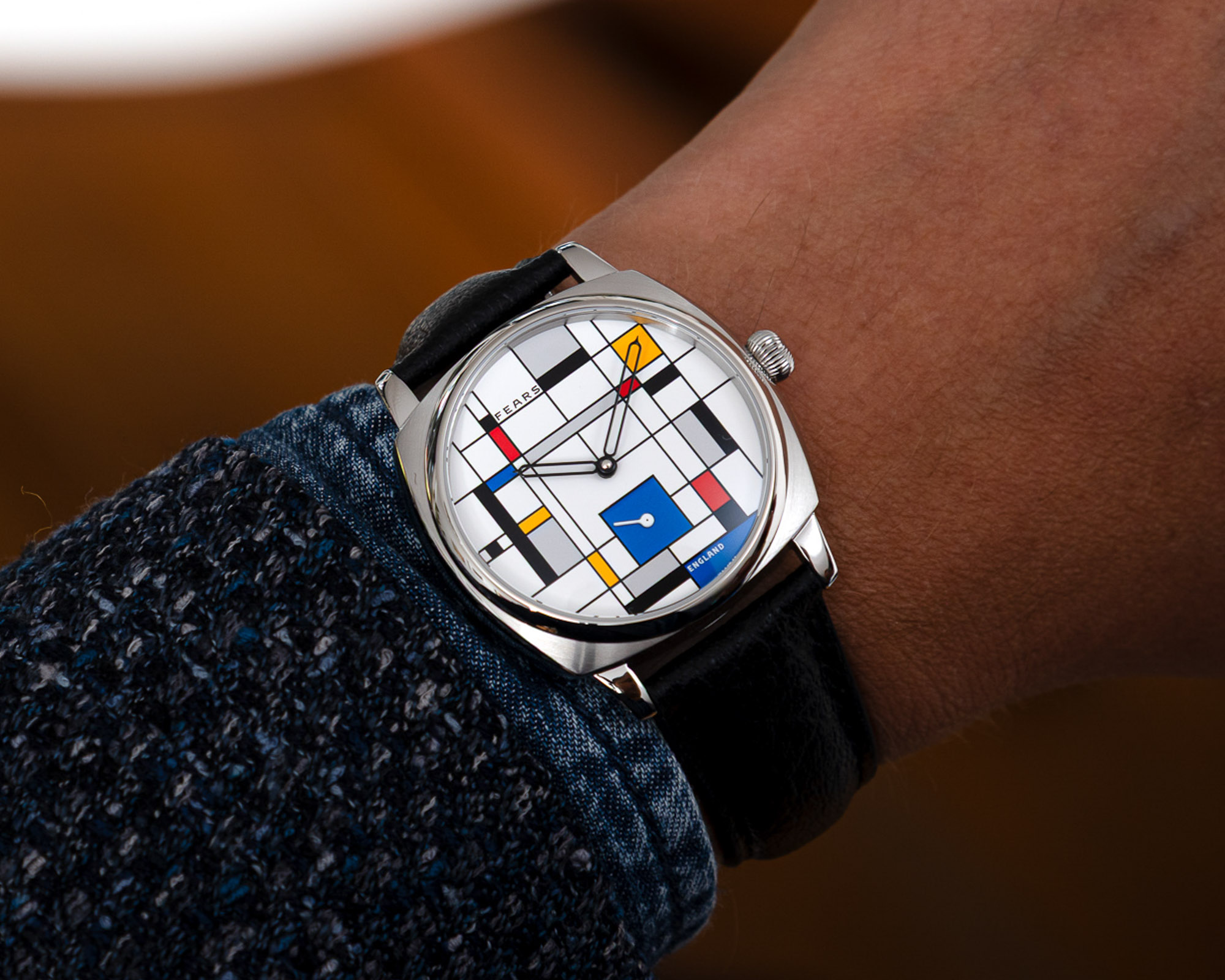 Ace Jewelers x Fears Brunswick 38 De Stijl: De Stijl Art and Independent Watchmaking Combined