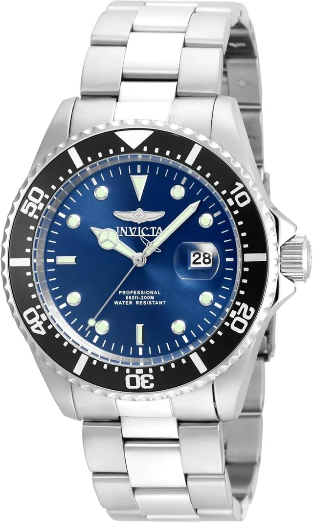 Invicta Men's Pro Diver Quartz Diving Watch with Stainless-Steel Strap