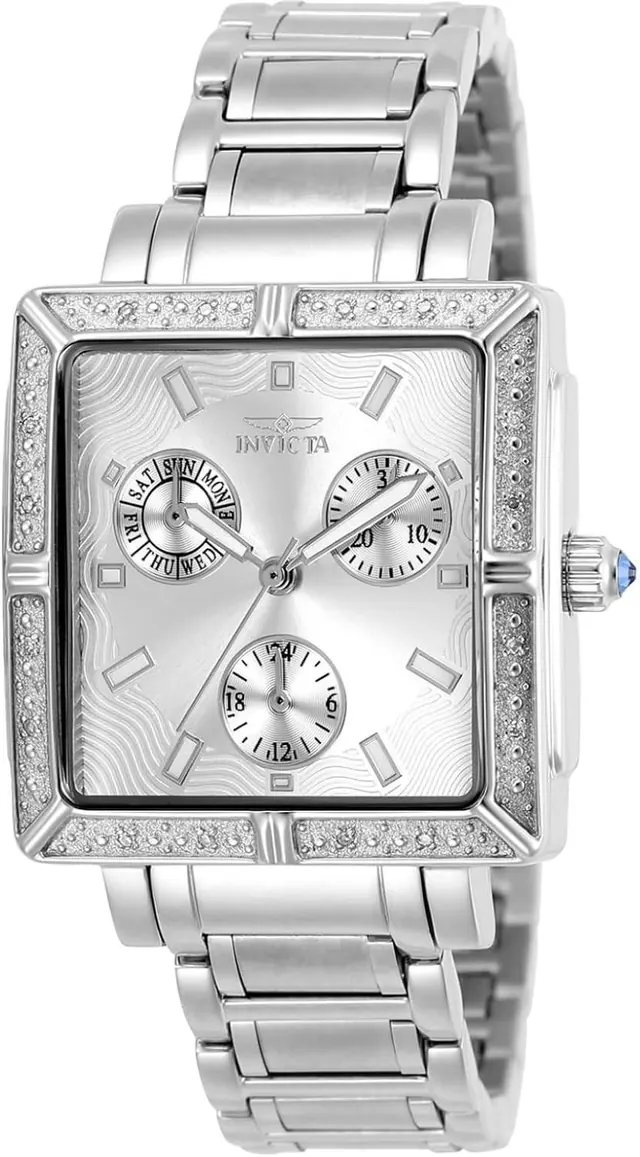 Invicta Women's 5377 Wildflower Diamond-Accented Stainless Steel Watch