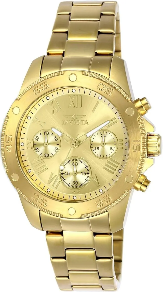 Invicta Women's 21731 Wildflower Analog Display Quartz Gold Watch