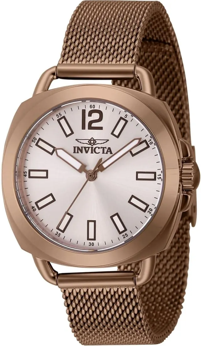 Invicta Lady's Wildflower 32mm Stainless Steel Quartz Watch - Brown