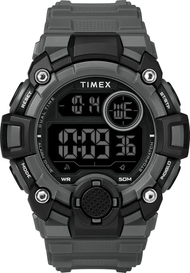 Timex Men's DGTL A-Game 50 mm Resin Strap Watch