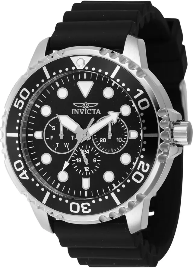 Invicta Pro Diver Stainless Steel Men's Quartz Watch - Model 47234