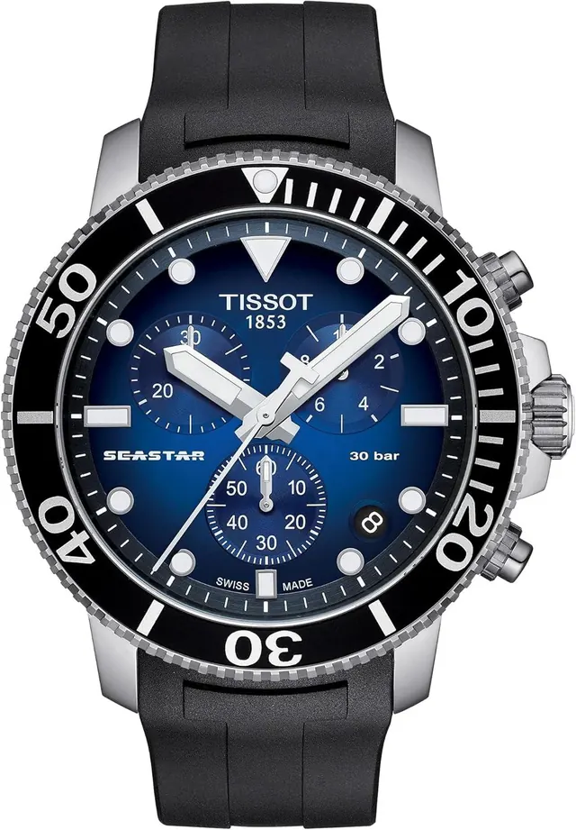 Tissot Men's Seastar 660/1000 Stainless Steel Casual Watch