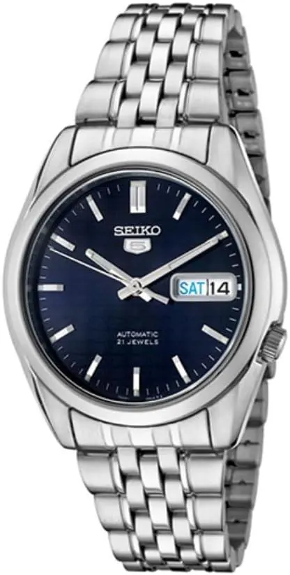 Seiko Men's SNK357 Automatic Stainless Steel Dress Watch