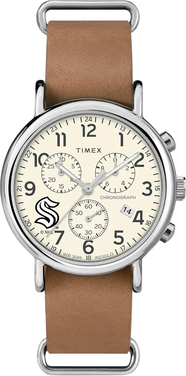 Timex Men's NHL Weekender Chrono 40mm Watch – Seattle Kraken