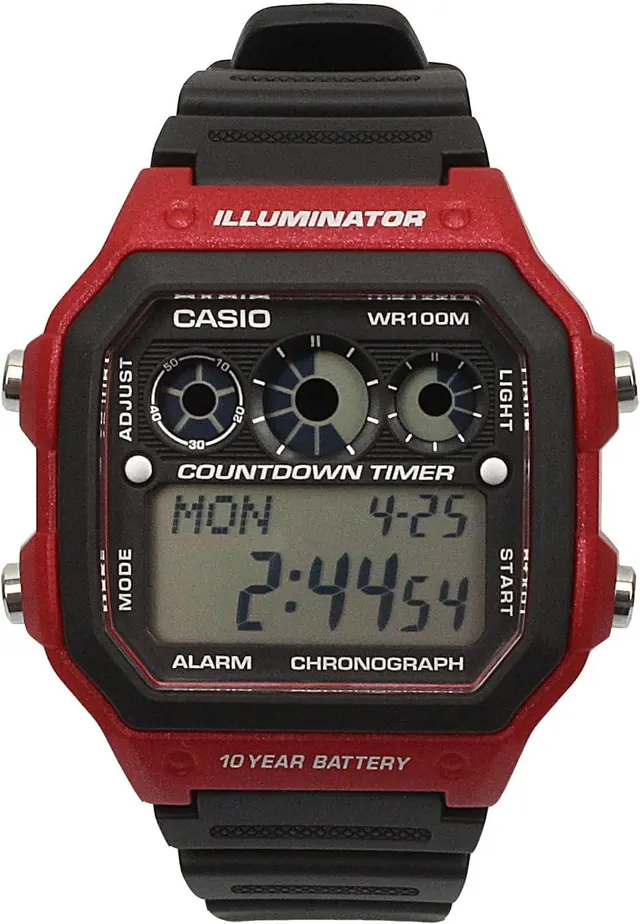 AE-1300WH-4AVDF Casio Wristwatch: Style Meets Precision