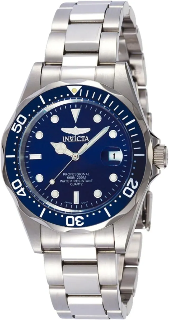 Invicta Men's INVICTA-9204 Pro Diver Collection Silver-Tone Watch