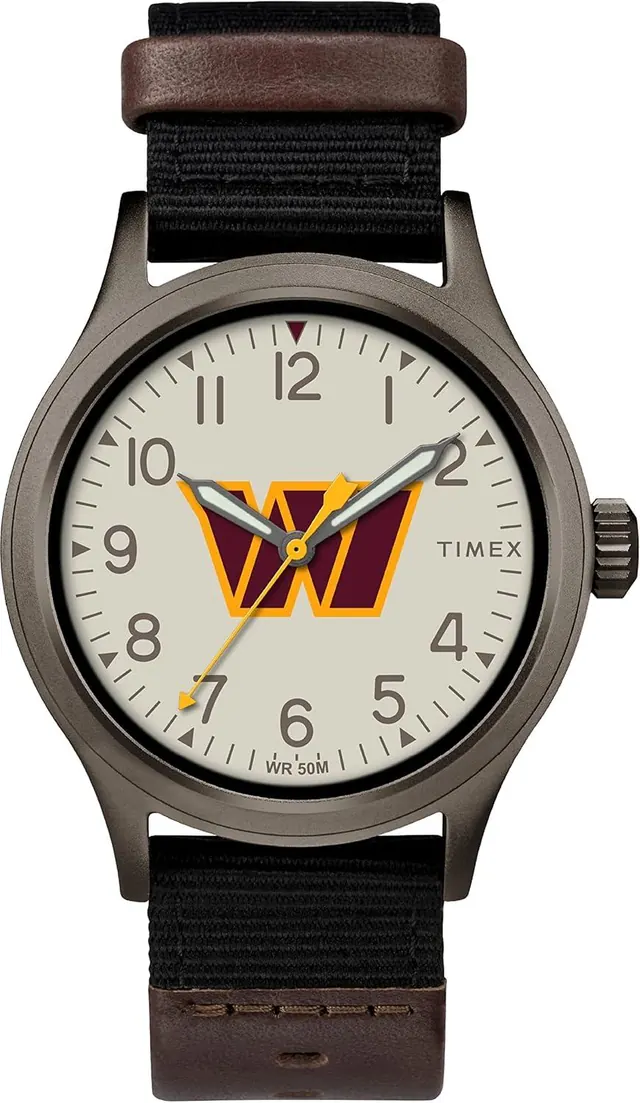 Timex Tribute Men's NFL Clutch 40mm Watch – Washington Commanders
