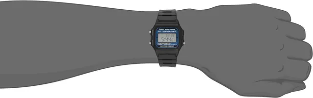 Casio Men's Vintage F105W-1A Illuminator Water Resistant Sport Watch