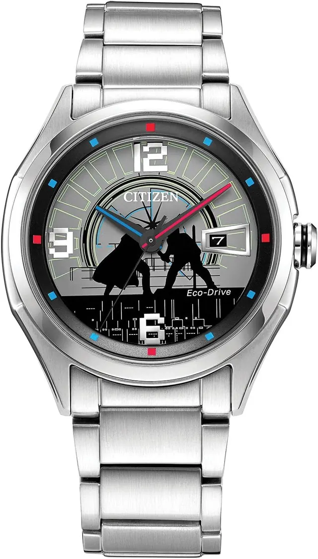 Citizen Men's Star Wars Eco-Drive Watch with Stainless Steel Bracelet