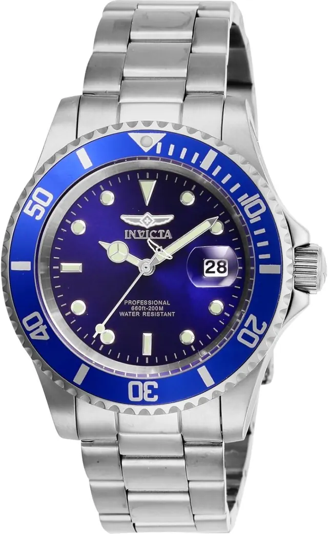 Invicta Men's Pro Diver Quartz Watch with Stainless Steel Strap - Model 26971