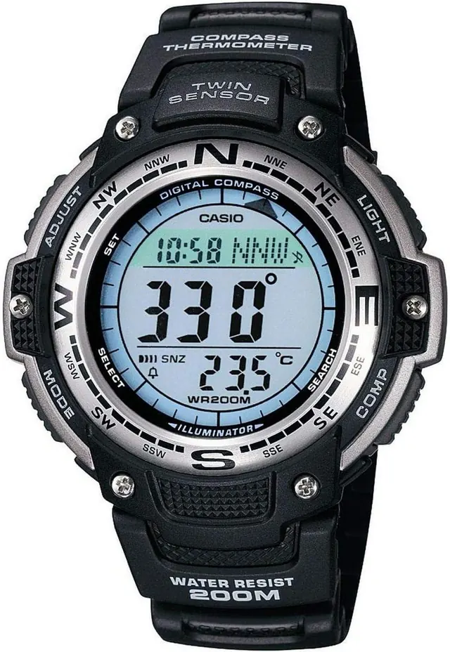 Casio Collection Men's Watch SGW-100, Grey
