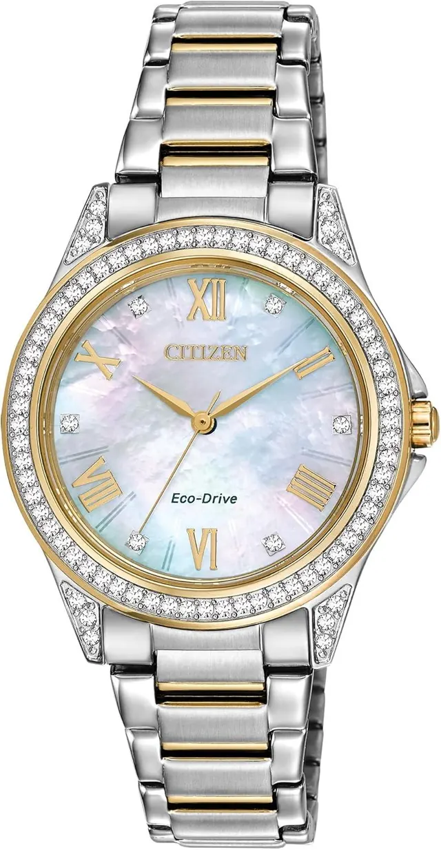 Citizen Women's Eco-Drive Dress Classic Crystal Watch - EM0234-59D