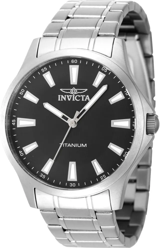 Invicta TI-22 Men 43mm Titanium Watch - A Perfect Blend of Style and Durability