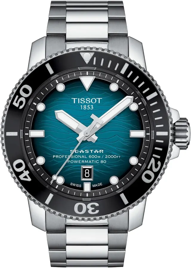 Tissot Seastar PRO 2K PW80 SS BR Aqua IND - A Masterpiece of Swiss Engineering