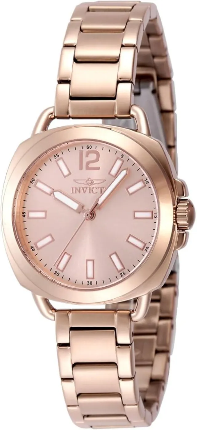 Invicta Wildflower Lady 32mm Stainless Steel Rose Gold Watch