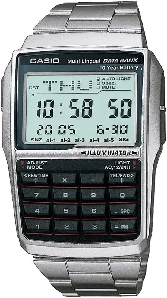 Casio DBC-32D-1ADF Multicolored Digital Wrist Watch for Men