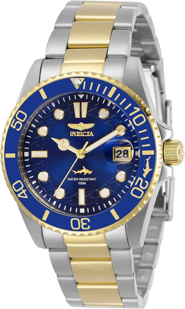 Invicta Women's Pro Diver Quartz Watch, Two Tone, Model 30481