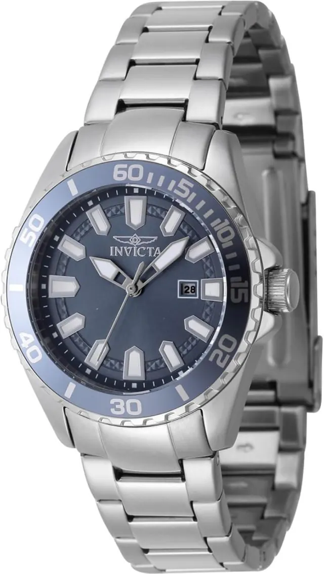 Invicta Women's 47343 Pro Diver Quartz Multifunction Blue Dial Watch