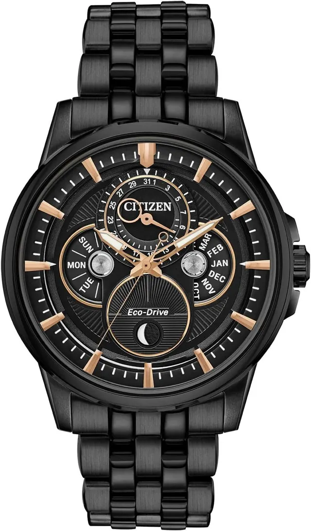Citizen Men's Classic Calendrier Eco-Drive Watch: Timeless Elegance with Modern Functionality
