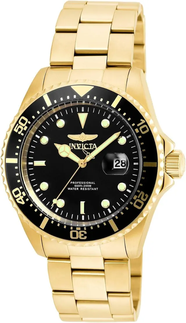 Invicta Men's 22019 Pro Diver Analog Display Quartz Silver Watch