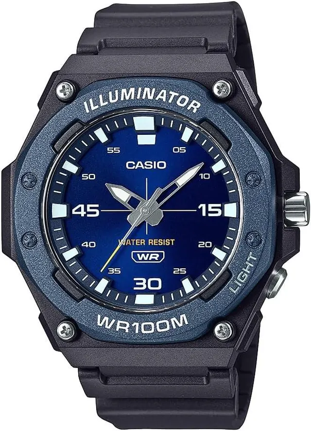 Casio MW620H-1AV Men's Analog Watch - Blue/Black