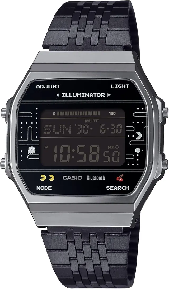 Casio Vintage PAC-Man Collaboration Black Digital Watch ABL100WEPC-1B