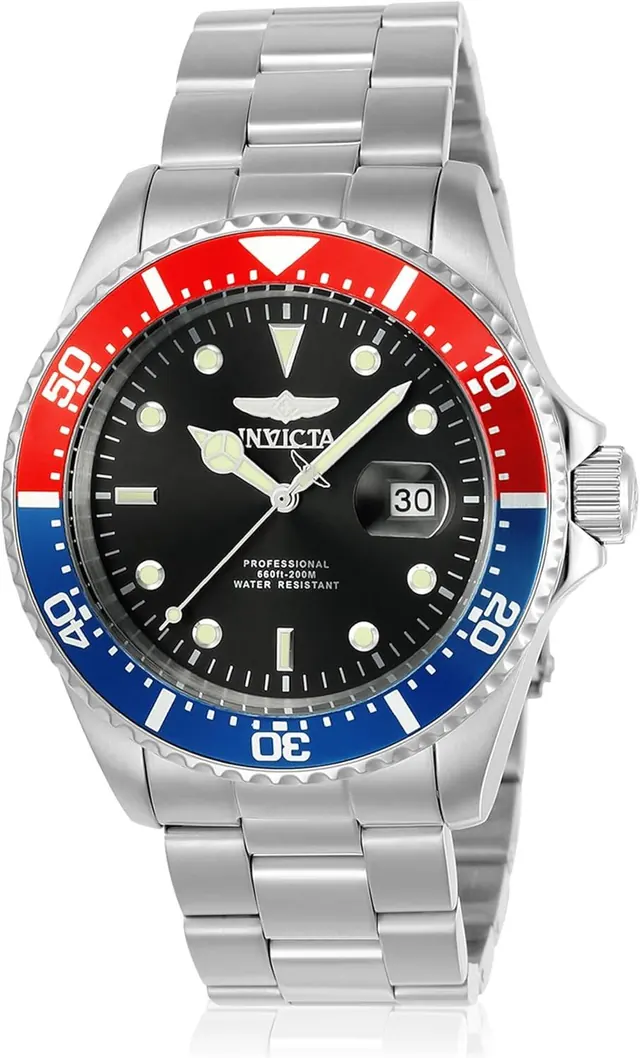 Invicta Men's 23384 Pro Diver Analog Display Quartz Silver Watch