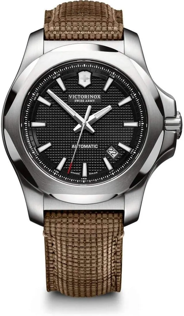 Victorinox I.N.O.X. Automatic Black Dial Men's Watch 241836