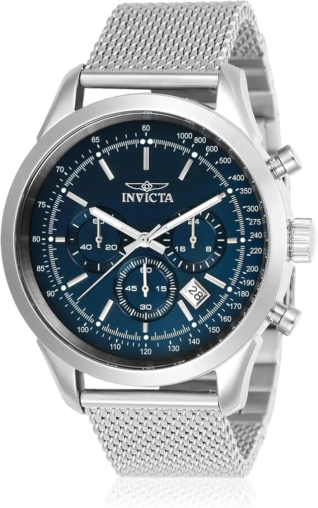 Invicta Men's 24209 Speedway Analog Display Quartz Silver Watch