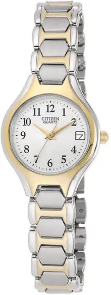 Citizen Quartz Women's Watch, Stainless Steel, Classic, Two-Tone