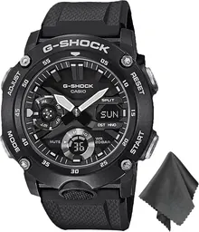 G-Shock GA-2000S-1ACR Watch - Monotone Analog/Digital with OSP Cleaning Cloth