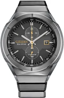 Citizen Men's Eco-Drive Sport Luxury Armor Watch in Super Titanium