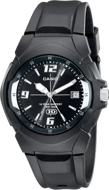 Casio MW600F Series Men's Analog Watch - Black