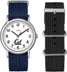Timex Unisex Weekender Box Set 38mm Watch - U Cal Berkeley Golden Bears