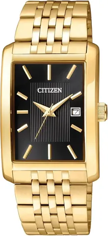 Citizen Quartz Men's Watch, Stainless Steel, Classic, Gold-Tone