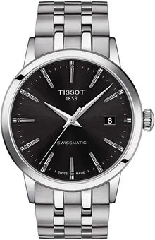Tissot Men's Classic Dream Stainless Steel Dress Watch Grey T1294071105100
