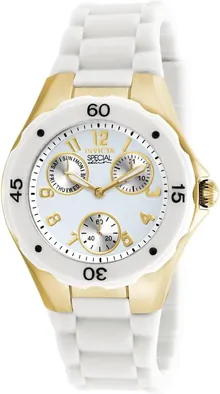 Invicta Women's 18796 Angel Analog Display Japanese Quartz White Watch