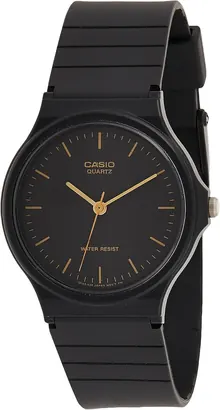 Casio Men's Core MQ24-1EL Black Rubber Quartz Fashion Watch