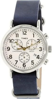 Timex TW2P62100 Men's Weekender Chrono Oversized Analog Display Quartz Watch