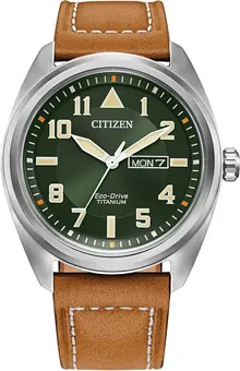 Citizen Men's Eco-Drive Weekender Garrison Field Watch in Super Titanium