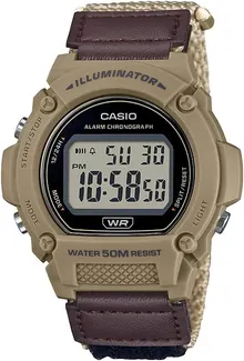 Casio W219H Series Men’s Digital Watch: Durability Meets Functionality